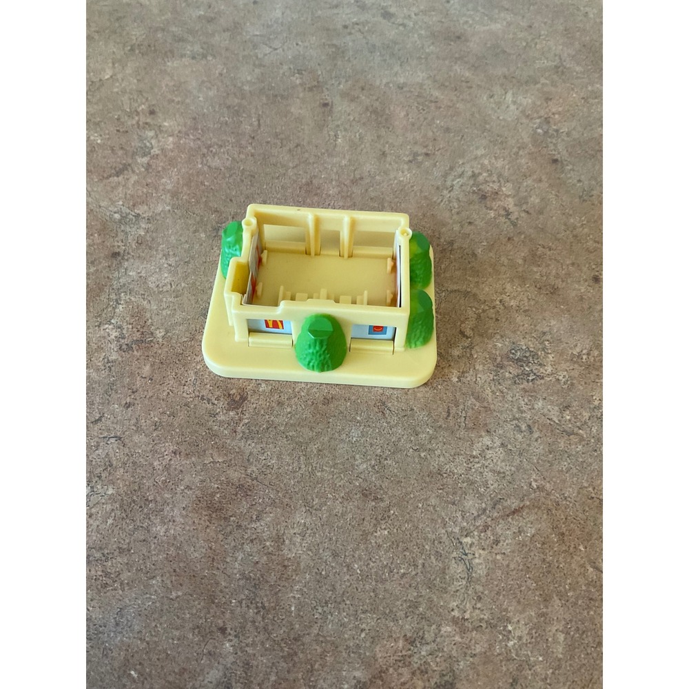 McDonalds Restaurant Building Miniature Toy Base 2023‎ Happy Meal Toy Part